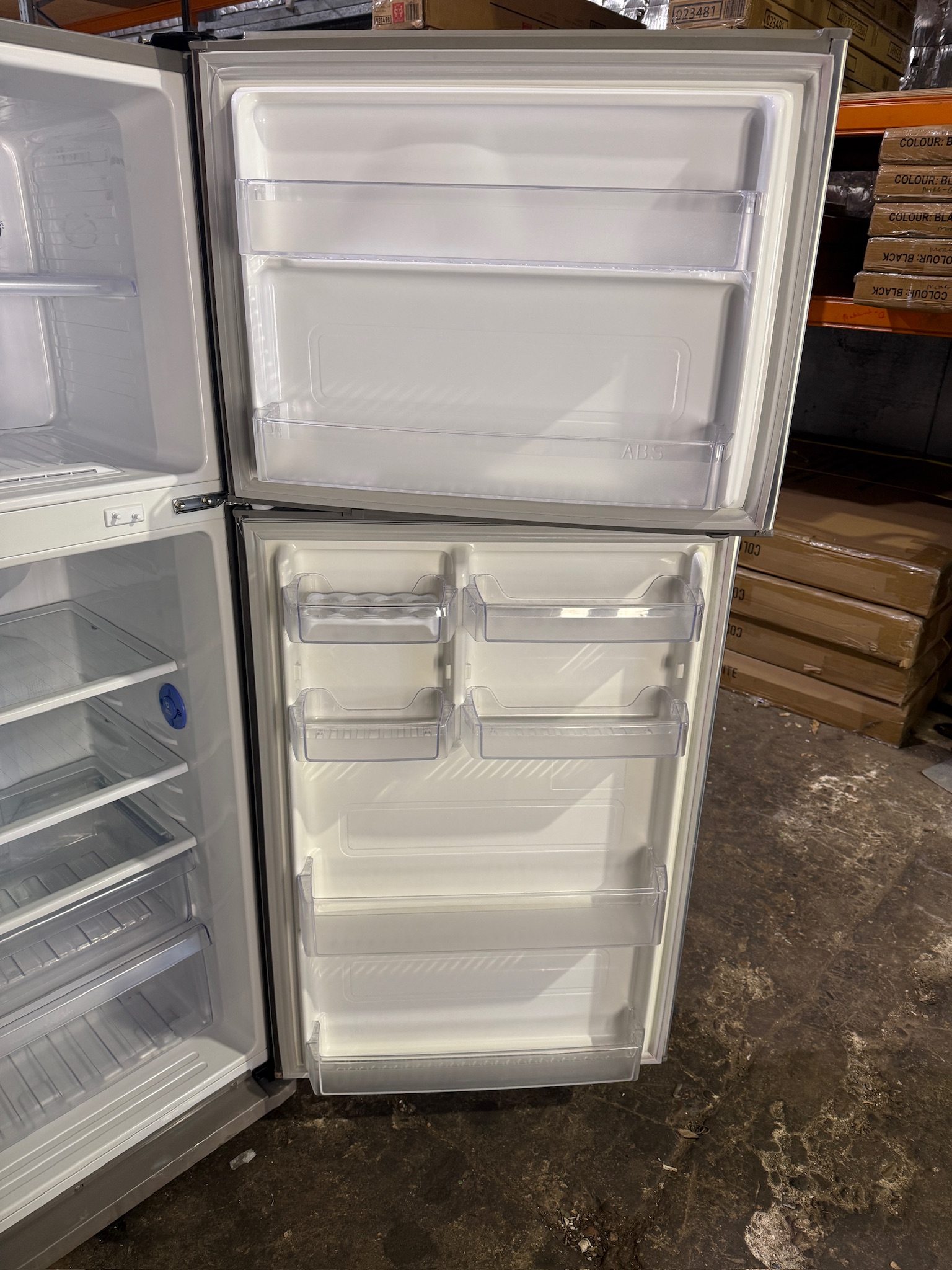 LG 420L Silver Bottom Mount Fridge Freezer - Refurbished 0000-1 - Image 2